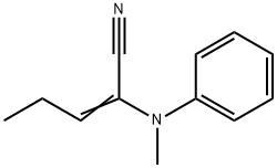 2-Pentenenitrile, 2-(methylphenylamino)-