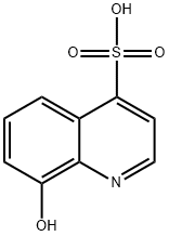 8-Hydroxyquinoline-4-sulfonic acid Struktur