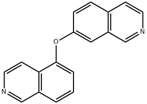 7-(Isoquinolin-5-yloxy)isoquinoline Struktur