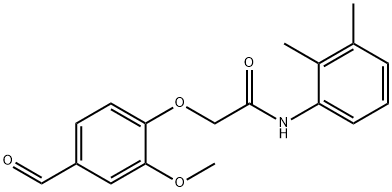 N-(2,3-Dimethylphenyl)-2-(4-formyl-2-methoxyphenoxy)acetamide|