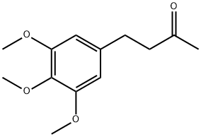 4-(3,4,5-trimethoxyphenyl)butan-2-one Struktur
