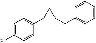 1-Benzyl-2-(4-chlorophenyl)aziridine Structure