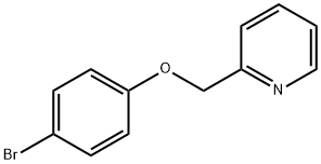 Pyridine, 2-[(4-bromophenoxy)methyl]- 结构式