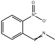 Methanamine, N-[(2-nitrophenyl)methylene]- Structure