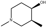 4-Piperidinol, 1,3-dimethyl-, cis- (8CI,9CI) Structure