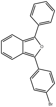 Isobenzofuran, 1-(4-bromophenyl)-3-phenyl- Structure