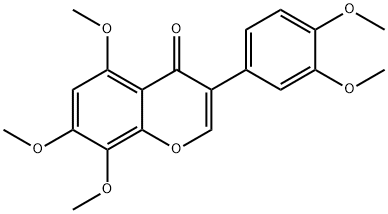 3-(3,4-Dimethoxyphenyl)-5,7,8-trimethoxy-4H-chromen-4-one Structure