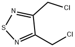 1,2,5-THIADIAZOLE, 3,4-BIS(CHLOROMETHYL)-,57840-98-9,结构式