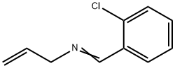 2-Propen-1-amine, N-[(2-chlorophenyl)methylene]- Structure