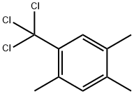 Benzene, 1,2,4-trimethyl-5-(trichloromethyl)- Structure