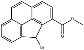 4H-Cyclopenta[def]phenanthrene-3-carboxylic acid, 4-bromo-, methyl ester Struktur