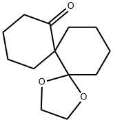 1,4-Dioxadispiro[4.0.5.4]pentadecan-7-one (9CI) 化学構造式
