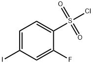 Benzenesulfonyl chloride, 2-fluoro-4-iodo- 化学構造式