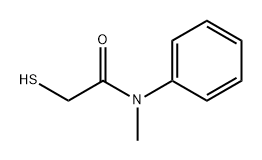 Acetamide, 2-mercapto-N-methyl-N-phenyl- Structure