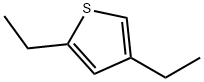 Thiophene, 2,4-diethyl- Structure