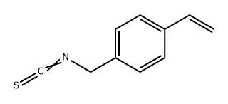 1-乙烯基-4-(异硫氰基甲基)苯 结构式