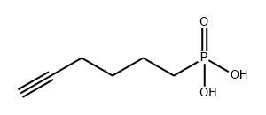 5-HEXYNYL-PHOSPHONIC ACID 结构式