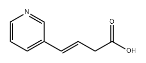 (E)-4-(3-吡啶基)-3-丁烯酸 结构式
