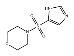 4-(1H-咪唑-4-磺酰基)吗啉 结构式
