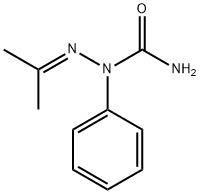 Hydrazinecarboxamide, 2-(1-methylethylidene)-1-phenyl- Structure