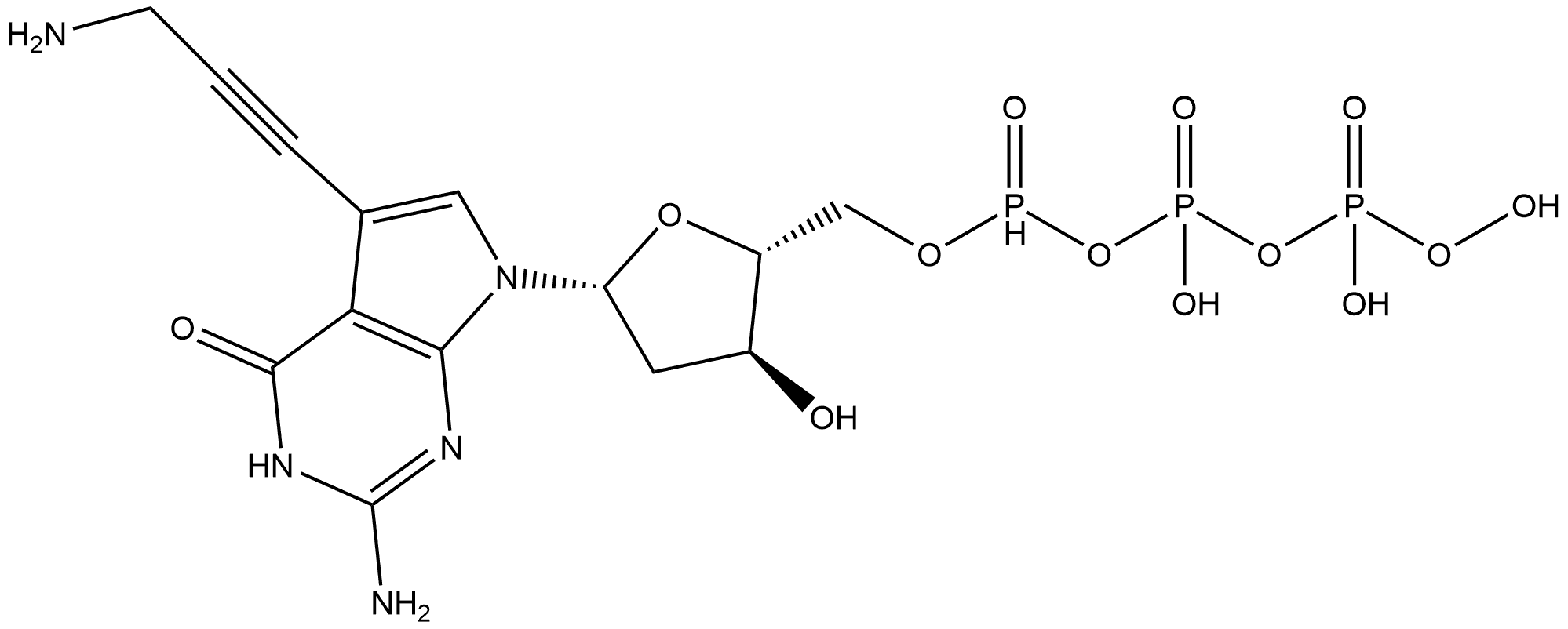 7-Ap-7-Deaza-dGTP·3Na Structure