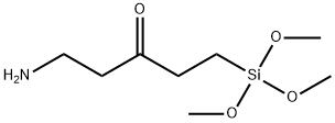 1-Amino-5-(trimethoxysilyl)pentan-3-one Structure