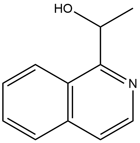 1-(异喹啉-1-基)乙-1-醇 结构式