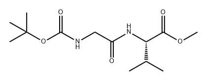 L-Valine, N-[(1,1-dimethylethoxy)carbonyl]glycyl-, methyl ester