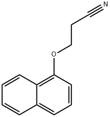 Propanenitrile, 3-(1-naphthalenyloxy)-