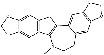 1,3-Dioxolo[4,5-h][1,3]dioxolo[5,6]indeno[2,1-a][3]benzazepine, 5,6,7,13-tetrahydro-7-methyl-