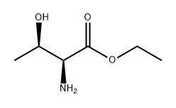 DL-Threonine ethyl ester 结构式