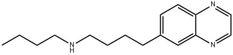 N-Butyl-4-(quinoxalin-6-yl)butan-1-amine 化学構造式