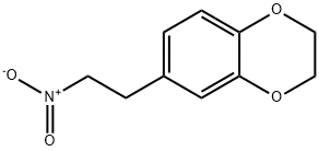 1,4-Benzodioxin, 2,3-dihydro-6-(2-nitroethyl)- Struktur