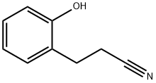 Benzenepropanenitrile, 2-hydroxy- Struktur