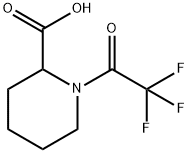 1-(2,2,2-Trifluoroacetyl)piperidine-2-carboxylic Acid 结构式