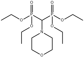 Phosphonic acid, (4-morpholinylmethylene)bis-, tetraethyl ester (9CI) Structure