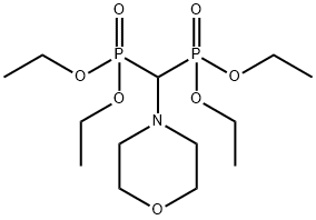 Phosphonic acid, (4-morpholinylmethylene)bis-, tetraethyl ester (9CI) 结构式