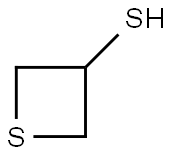 thietane-3-thiol 化学構造式