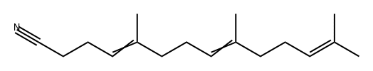 4,8,12-Tetradecatrienenitrile, 5,9,13-trimethyl-