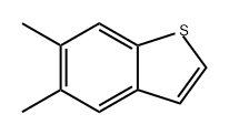 Benzo[b]thiophene, 5,6-dimethyl- Structure