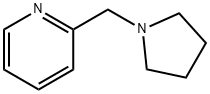 Pyridine, 2-(1-pyrrolidinylmethyl)- Structure