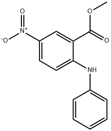 Benzoic acid, 5-nitro-2-(phenylamino)-, methyl ester