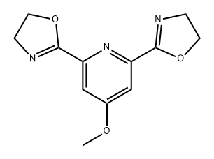 Pyridine, 2,6-bis(4,5-dihydro-2-oxazolyl)-4-methoxy- Structure