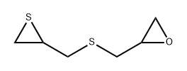 Oxirane, 2-[[(2-thiiranylmethyl)thio]methyl]- Structure