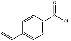 Benzenesulfinic acid, 4-ethenyl- Structure