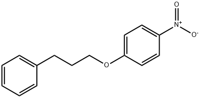 Benzene, 1-nitro-4-(3-phenylpropoxy)- Structure