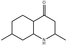 2,7-Dimethyloctahydroquinolin-4(1H)-one Struktur