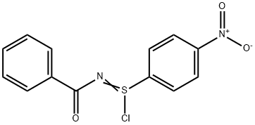 Benzenesulfinimidoyl chloride, N-benzoyl-4-nitro-