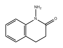 2(1H)-Quinolinone, 1-amino-3,4-dihydro- 结构式