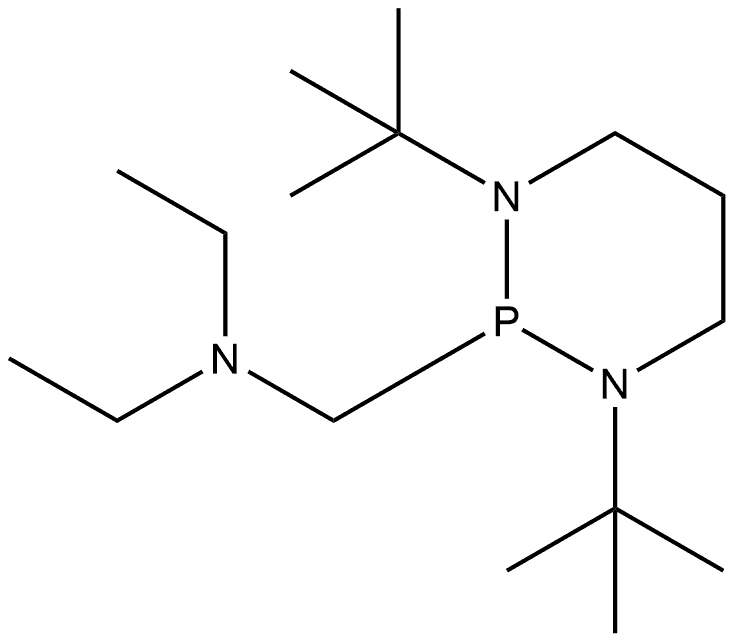 1,3,2-Diazaphosphorine-2(1H)-methanamine, 1,3-bis(1,1-dimethylethyl)-N,N-diethyltetrahydro-